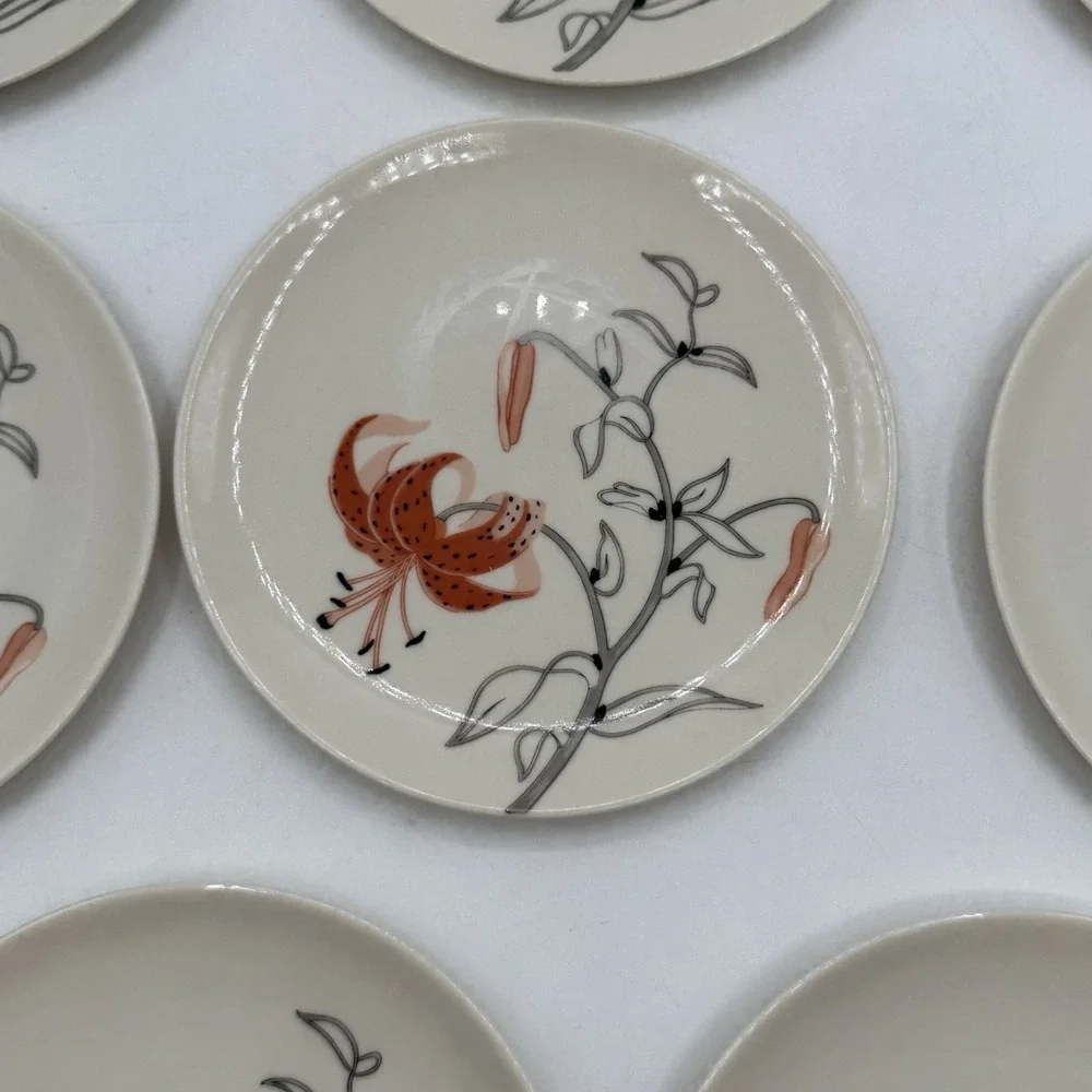 Franciscan Tahoe 4 Bread Plates 6 3/8